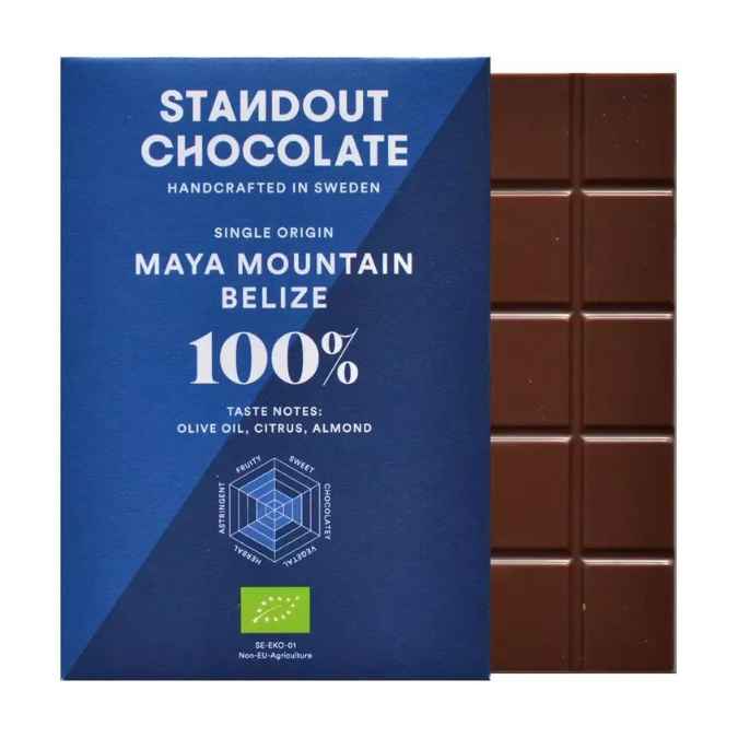 STANDOUT CHOCOLATE – 100% Belize Maya Mountain 100%